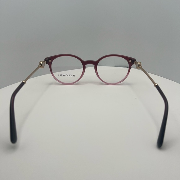 Bulgari Women\'s Glasses in Pink and Gold